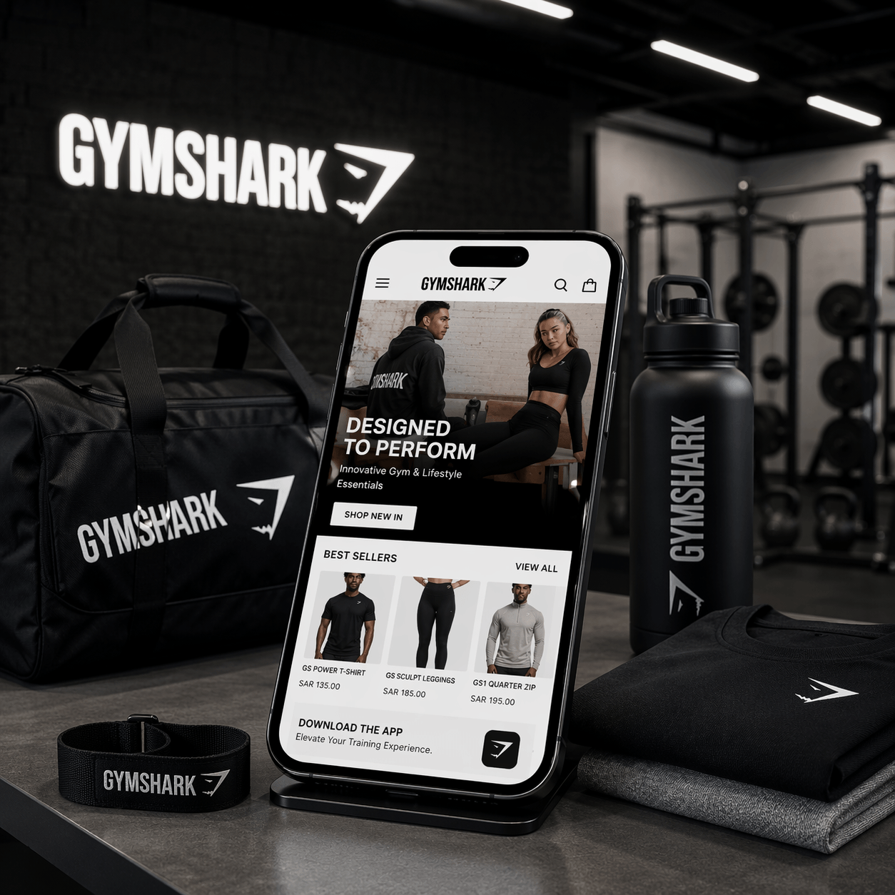 Gymshark Middle East PWA commerce platform